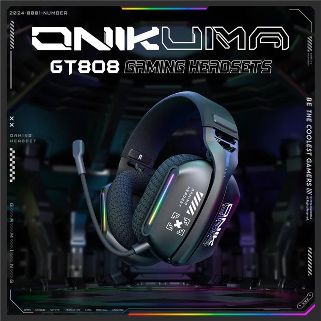 هدفون مخصوص بازی بی‌سیم اونیکوما مدل GT808